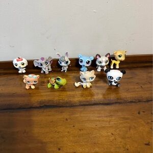 Assorted Small Pet Figurines Set
